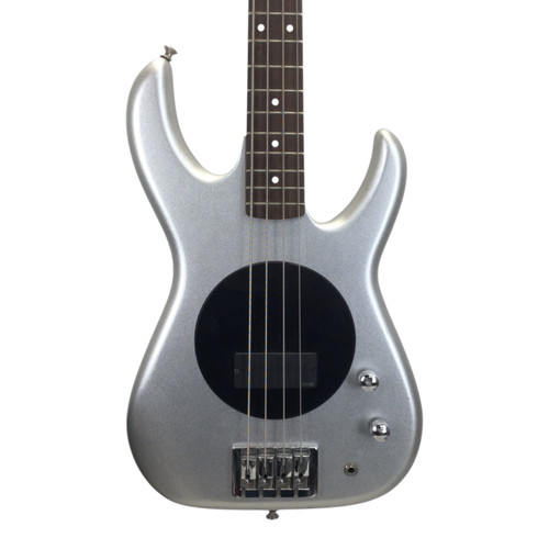 Vist Large View of Product Image Which is Used F-pedals Fleabass Street Bass Guitar Silver/gray 4-String