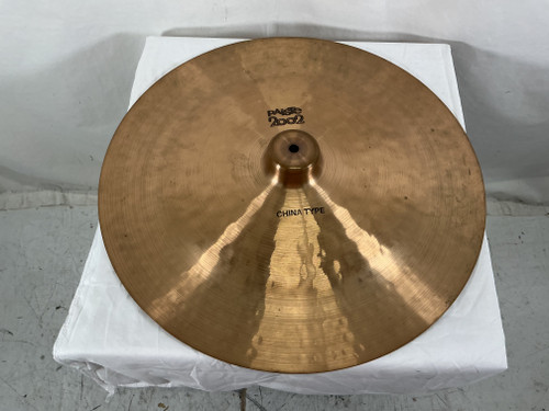 Vist Large View of Product Image Which is Used Paiste 20IN 2002 CHINA TYPE China Cymbal 20"