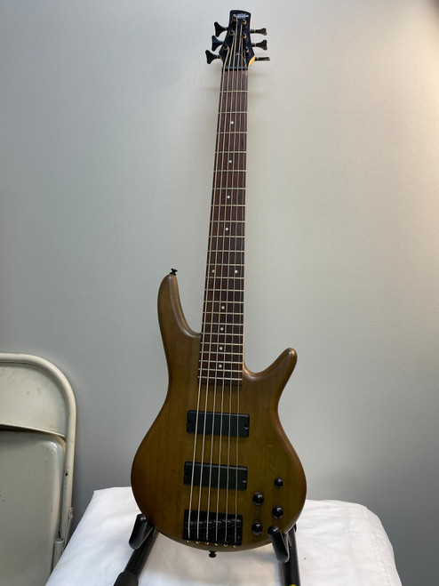 Vist Large View of Product Image Which is Used Ibanez GSR206B 6-STRING BASS GUITAR Modern Metal Bass Guitar Wood 6-String