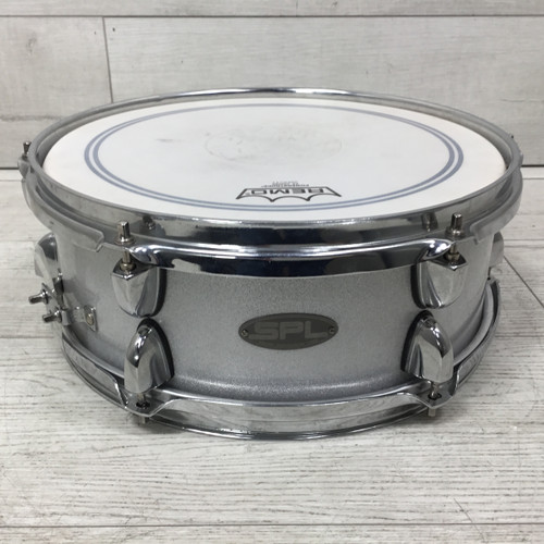Vist Large View of Product Image Which is Used Sound Percussion 13" White Sparkle Wood Snare Drum