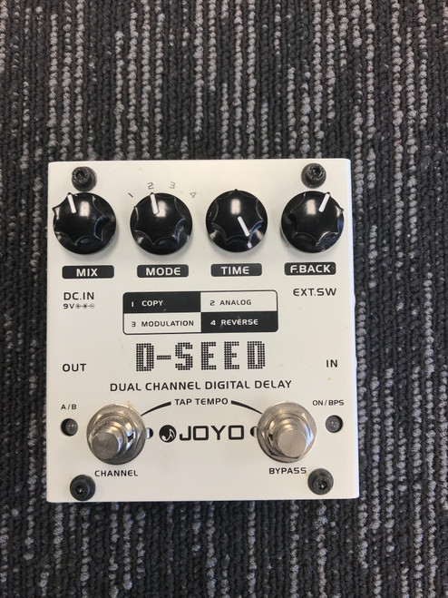 Vist Large View of Product Image Which is Used Joyo D-SEED Delay Pedal