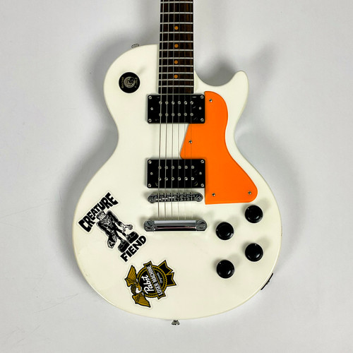 Used Orange Limited Edition LP Type Electric Guitar White 6-String 41103-S000057300 Vist Large View of Product Image Which is Used Orange Limited Edition LP Type Electric Guitar White 6-String