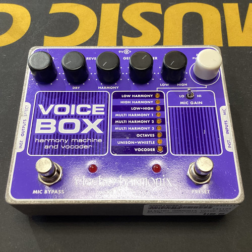 Used ELECTRO HARMONIX VOICE BOX Multi Effects 40111-S000190987 Vist Large View of Product Image Which is Used ELECTRO HARMONIX VOICE BOX Multi Effects