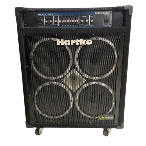 Vist Large View of Product Image Which is Used Hartke VX3500 4 X 10" Bass Combo Amplifier
