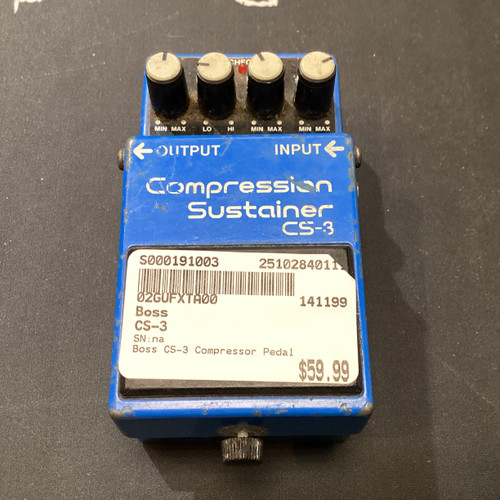 Vist Large View of Product Image Which is Used Boss CS-3 Compressor Pedal