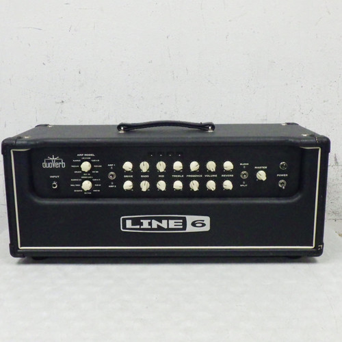 Vist Large View of Product Image Which is Used Line 6 Duoverb W/footswitch Solid State Guitar Head