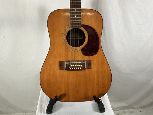 Vist Large View of Product Image Which is Used 60S HARPTONE E-12N AS IS Vintage Solid Top Acoustic Guitar Wood