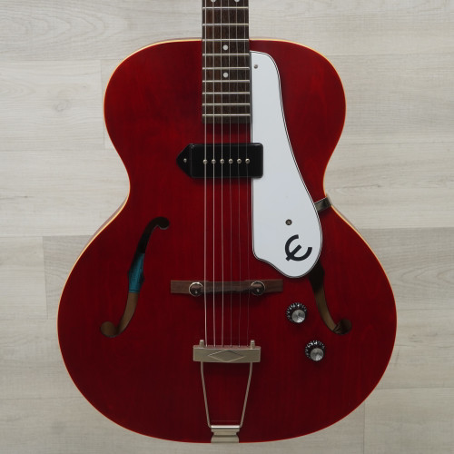 Vist Large View of Product Image Which is Used Epiphone E422T Century Semi-hollow Electric Guitar Red