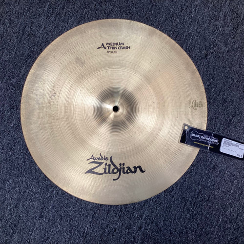 Used Zildjian A Crash Cymbal 17" 40111-S000191016 Vist Large View of Product Image Which is Used Zildjian A Crash Cymbal 17"