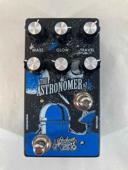 Vist Large View of Product Image Which is Used The Astronomer V2 Reverb Pedal