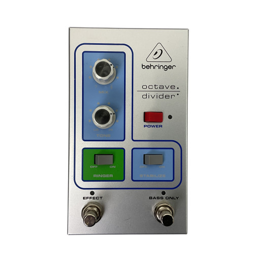 Used Behringer OCTAVE DIVIDER Guitar Effects Pedal 41120-S000035706 Vist Large View of Product Image Which is Used Behringer OCTAVE DIVIDER Guitar Effects Pedal