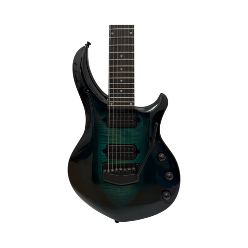Used Ernie Ball MUSIC MAN JOHN PETRUCCI MAJESTY 7 Super S Electric Guitar Green 7-String 41126-C000091662 Vist Large View of Product Image Which is Used Ernie Ball MUSIC MAN JOHN PETRUCCI MAJESTY 7 Super S Electric Guitar Green 7-String