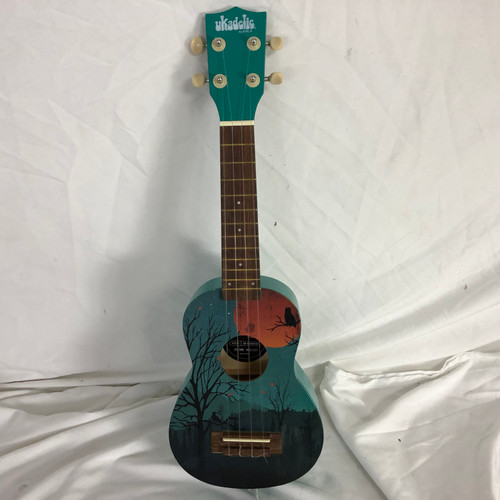 Vist Large View of Product Image Which is Used Kala UKADELIC MOONRISE SOP UKE Ukulele Custom Graphics