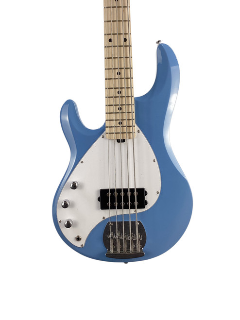Vist Large View of Product Image Which is Used Sterling by Ernie Ball STINGRAY RAY5 LEFT HANDED Bass Guitar  -AS IS DENT