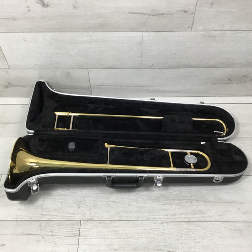 Vist Large View of Product Image Which is Used Yamaha YSL-354 Student Trombone