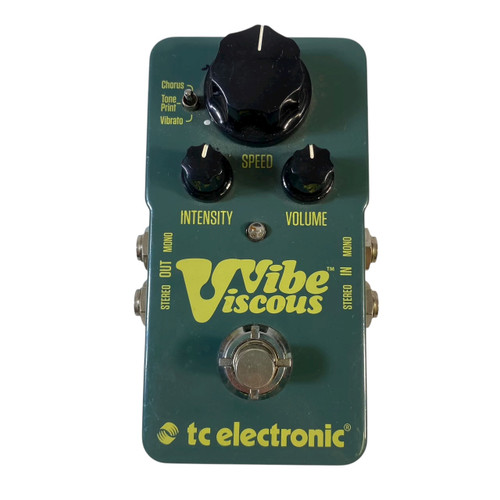 Vist Large View of Product Image Which is Used TC Electronic VISCOUS VIBE CHORUS/VIBRATO Pedal