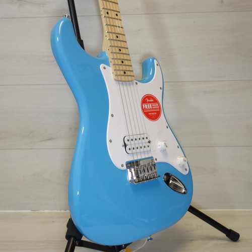 Vist Large View of Product Image Which is Squier Limited Edition Sonic Stratocaster H – California Blue (B-Stock)
