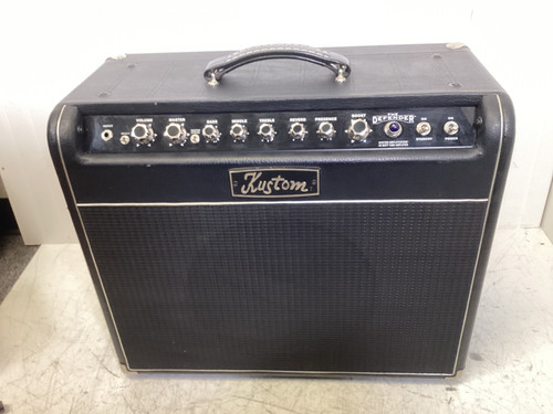 Vist Large View of Product Image Which is Used Kustom THE DEFENDER 50W 1 x 12 Tube Combo Amplifier 1 x 12