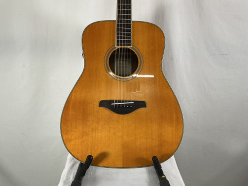 Vist Large View of Product Image Which is Used Yamaha FG-TA TRANSACOUSTIC Solid Top Acoustic Guitar Wood