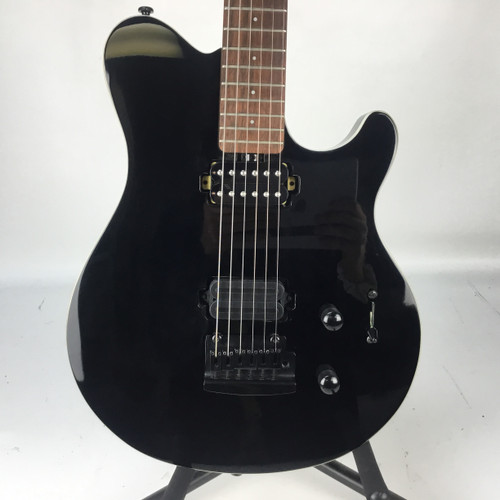 Vist Large View of Product Image Which is Used Sterling by Ernie Ball SUB AXIS Super S Electric Guitar Black 6-String