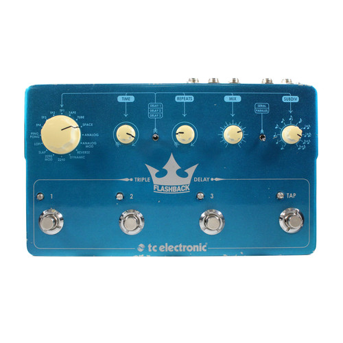 Vist Large View of Product Image Which is Used TC Electronic TRIPLE FLASHBACK DELAY Delay Pedal