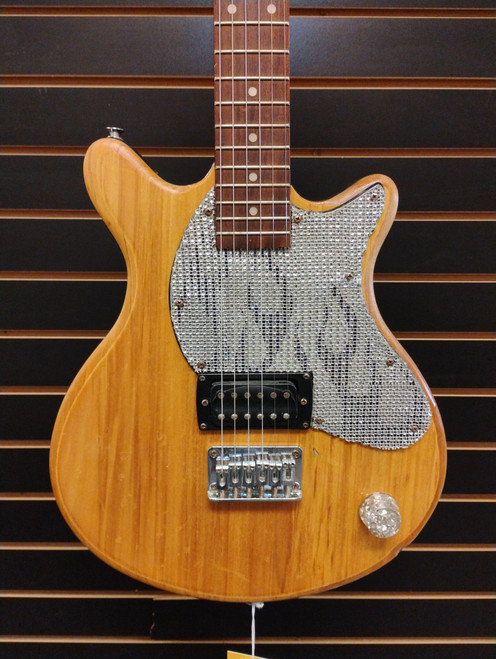 Vist Large View of Product Image Which is Used First Act BLING DOUBLE CUT Electric Guitar Custom Graphics 6-String