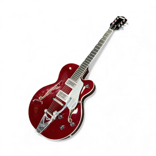 Vist Large View of Product Image Which is Used Gretsch G6119 TENNESSEE ROSE Semi-Hollow Electric Guitar Red 6-String