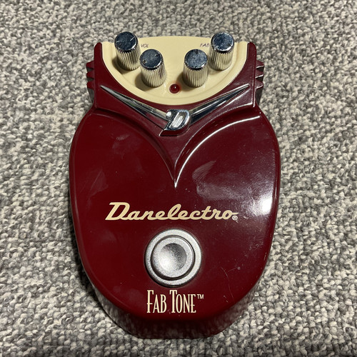 Vist Large View of Product Image Which is Used DANELECTRO FAB TONE Guitar Overdrive Pedal