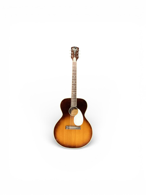 Vist Large View of Product Image Which is Used Kay 6116 ACOUSTIC Vintage Solid Top Acoustic Guitar Tobacco Sunburst