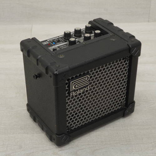 Vist Large View of Product Image Which is Used Roland Micro Cube Solid State Guitar Combo