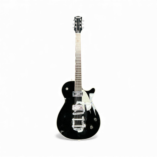 Vist Large View of Product Image Which is Used Gretsch ELECTROMATIC LP Type Electric Guitar Black 6-String