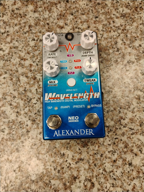 Vist Large View of Product Image Which is Used ALEXANDER WAVELENGTH MODULATOR Guitar Effect