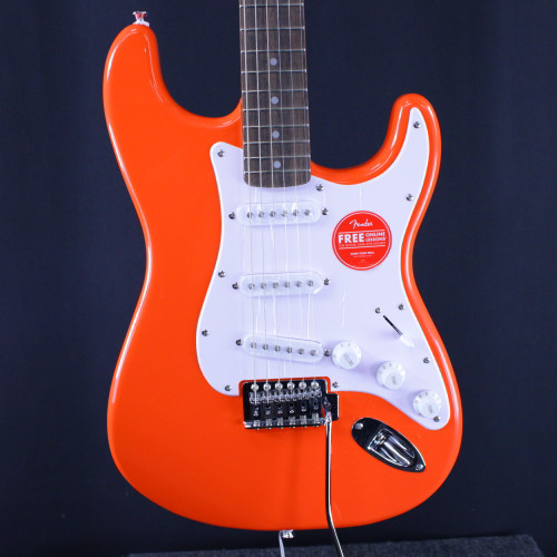 Vist Large View of Product Image Which is Used Squier SONIC STRATOCSTER FSR NOT USED S Type Electric Guitar Red 6-String