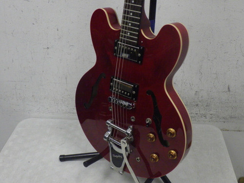Vist Large View of Product Image Which is Used Epiphone DOT CH Semi-Hollow Electric Guitar Red 6-String
