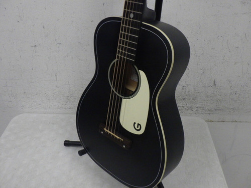 Vist Large View of Product Image Which is Used Gretsch G9520-Blk Jim Dandy Flat Top  Acoustic Guitar Black