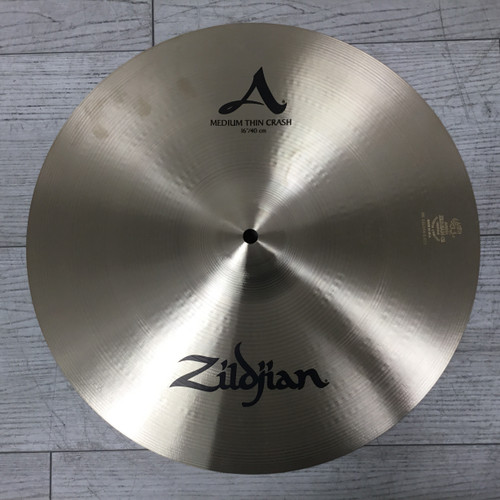 Vist Large View of Product Image Which is Used Zildjian 16" A Medium Thin Crash Cymbal