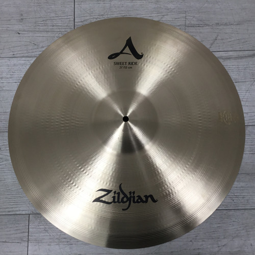 Vist Large View of Product Image Which is Used Zildjian 21" A Sweet Ride Cymbal