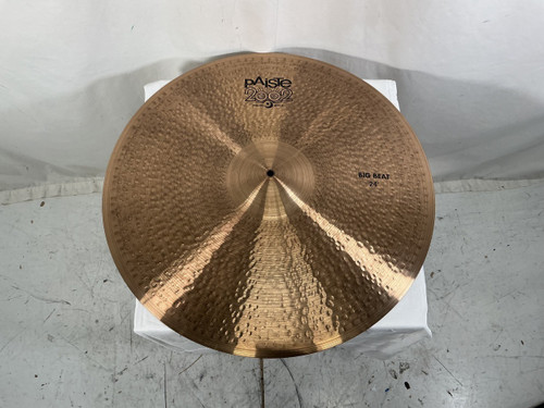 Vist Large View of Product Image Which is Used Paiste 2002 BIG BEAT 24 INCH RIDE Ride Cymbal 24"