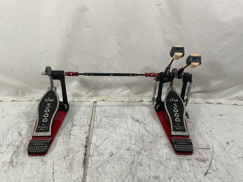Vist Large View of Product Image Which is Used DW 5000 SERIES DOUBLE KICK Kick Drum Pedal