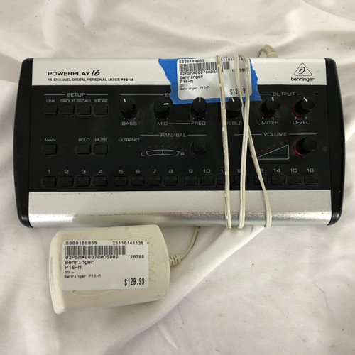 Vist Large View of Product Image Which is Used Behringer P16-M Compact Mixer