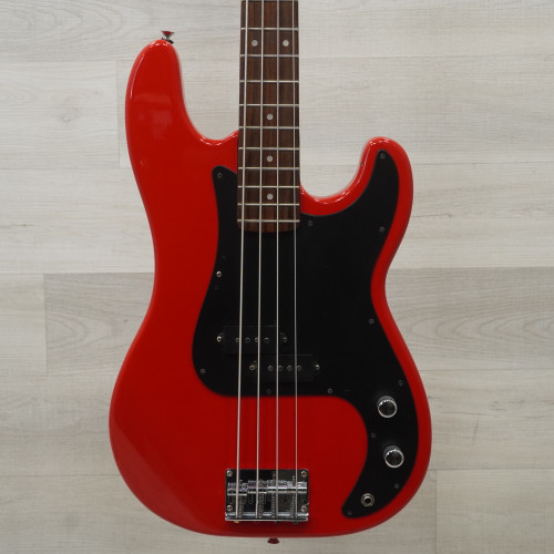 Vist Large View of Product Image Which is Used Samick Odc Bass Guitar Red 4-String
