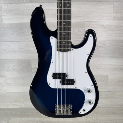 Vist Large View of Product Image Which is Used 4-string Bass Guitar - Blue