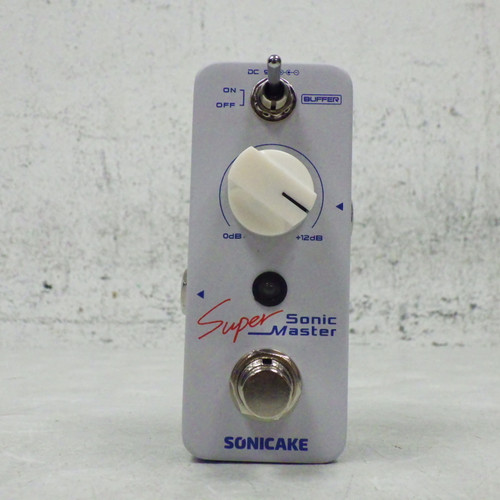 Vist Large View of Product Image Which is Used Sonicake Super Sonic Master Boost Pedal