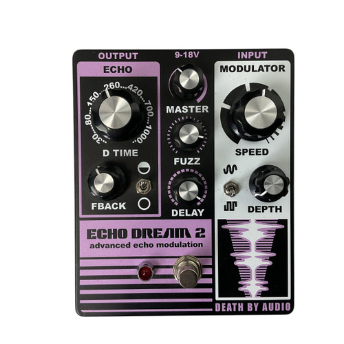 Vist Large View of Product Image Which is Used Death By Audio ECHO DREAM 2 Delay Pedal