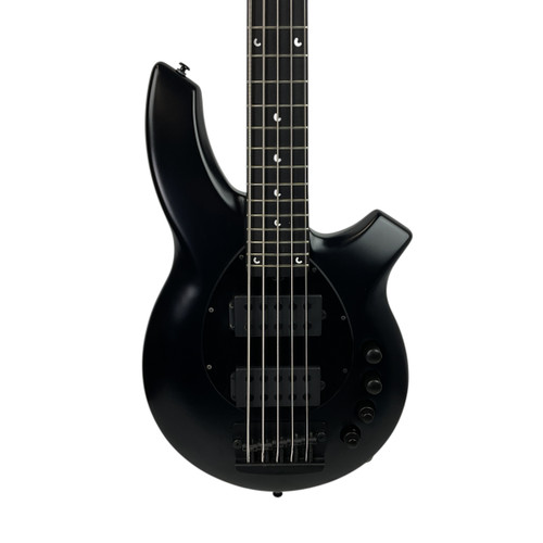 Vist Large View of Product Image Which is Used Musicman BONGO 5 HH Bass Guitar Black 5-String