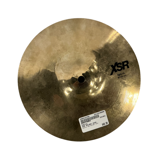 Vist Large View of Product Image Which is Used Sabian XSR SPLASH 10IN Splash Cymbal 10"