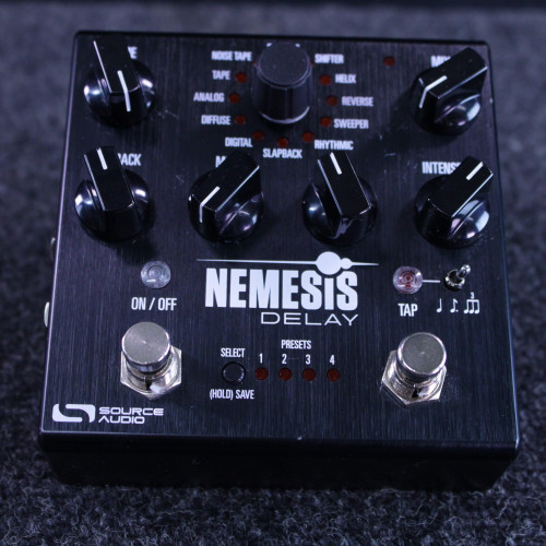 Vist Large View of Product Image Which is Used Source Audio NEMESIS DELAY PEDAL PEDAL PEDAL Delay Pedal