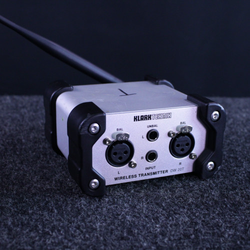 Vist Large View of Product Image Which is Used Klark Teknik DW20R WIRELESS AUDIO TRANSMITTER Pro Sound Product
