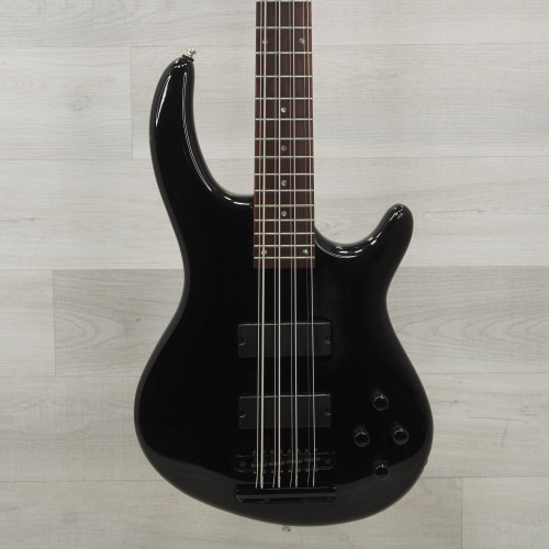 Vist Large View of Product Image Which is Used Dean Edge Bass Guitar Black 8-String AS IS