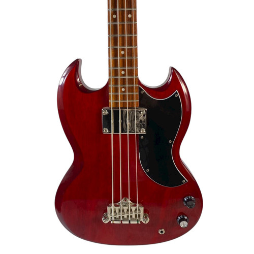 Vist Large View of Product Image Which is Used Epiphone EB-0 SHORT SCALE Bass Guitar Red